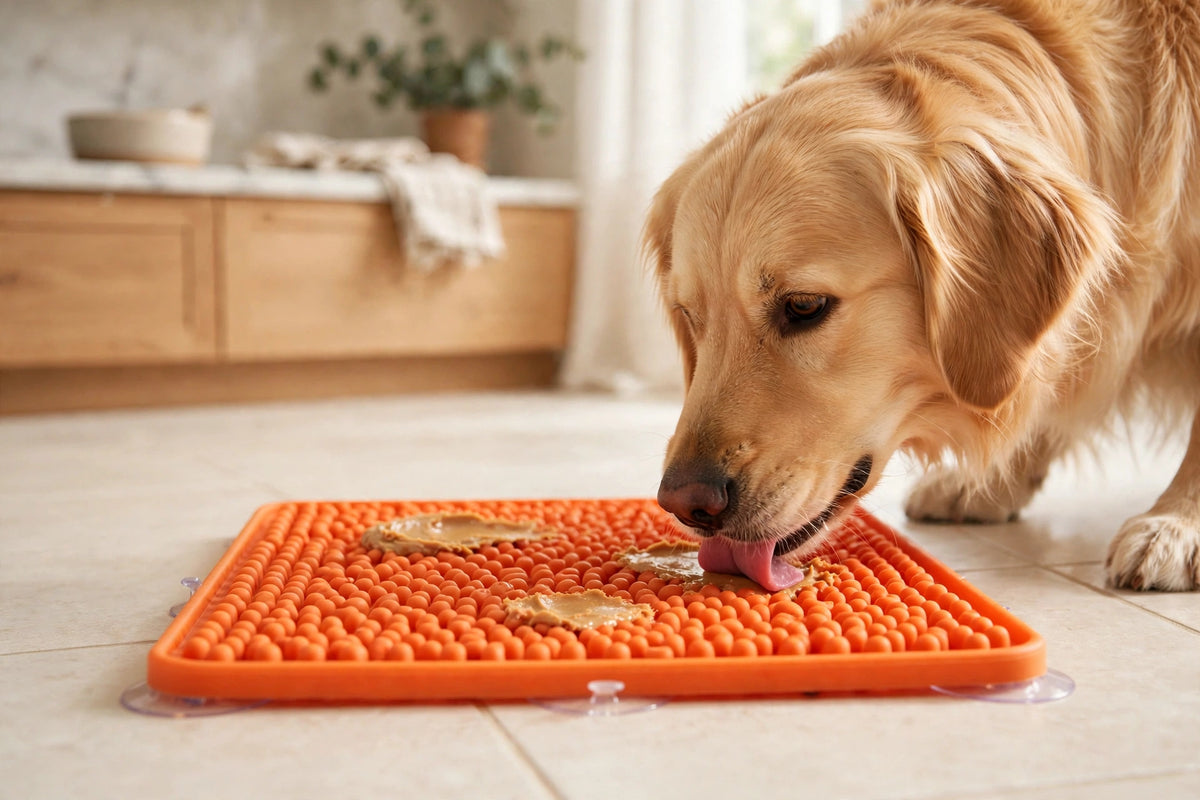 Licky Moments Silicone Lick Mat for Dogs