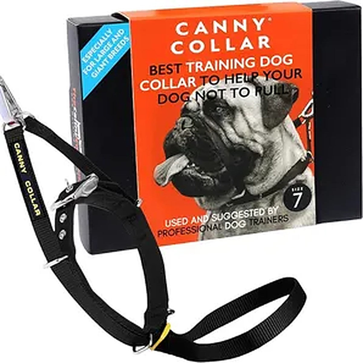 No-Pull Dog Head Collar – Gentle Leash Training Aid for Dogs (Canny Collar)