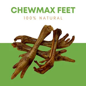 Turkey Feet Dog Treats – Natural Crunchy Single-Ingredient Chews