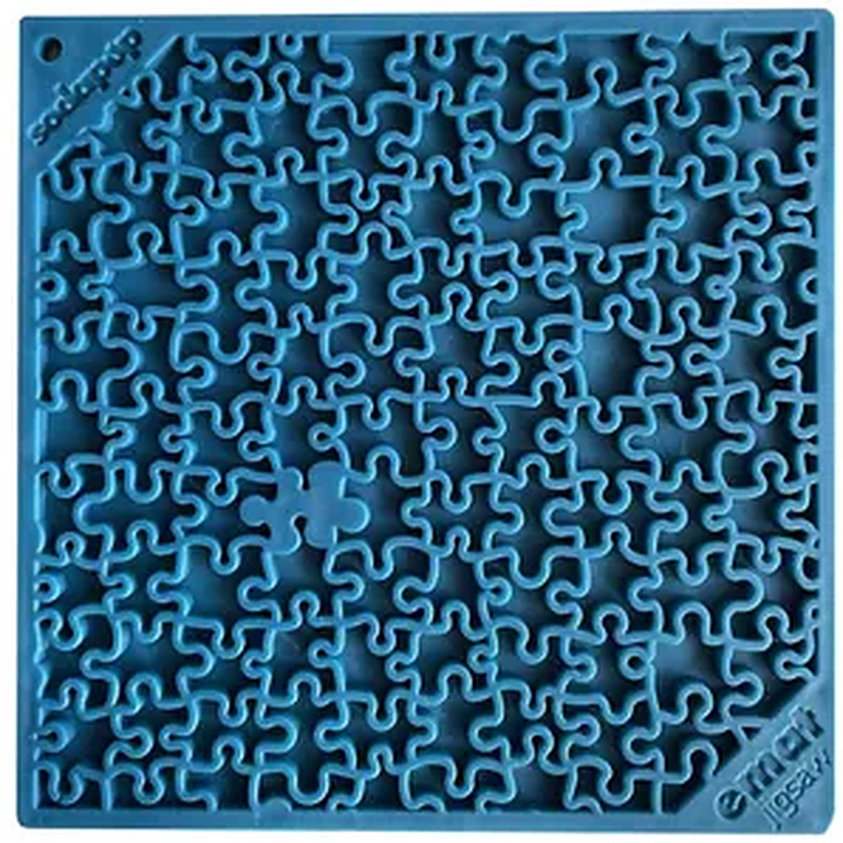 Jigsaw Puzzle Enrichment Lick Mat for Dogs & Cats – Interactive Slow-Feed Enrichment Mat